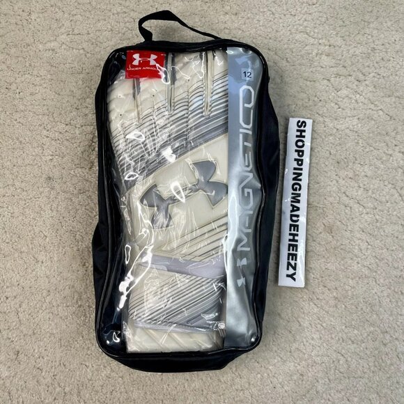 [12] UNDER ARMOUR UA MAGNETICO Premier Soccer Goalkeeper Goalie Keeper Gloves